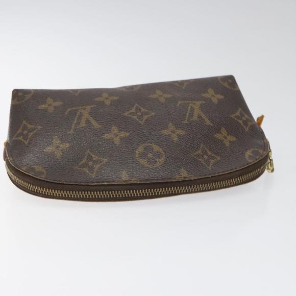 LOUIS VUITTON Monogram Pochette Cosmetic PM Cosmetic Pouch M47515 LV Auth 114187 - Picture 5 of 16